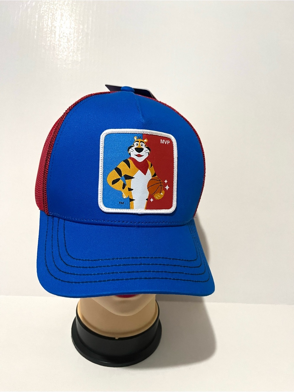 Tony The Tiger ' MVP Blue and Red Trucker Mesh Cap